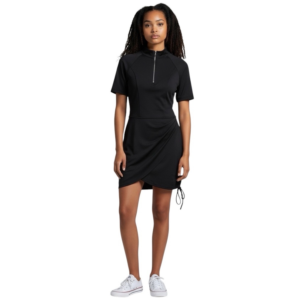 FYMN SI Swim Dress UPF 50+ Beach Cover Up Sun Protect in Black Size Large NWT - Picture 5 of 5